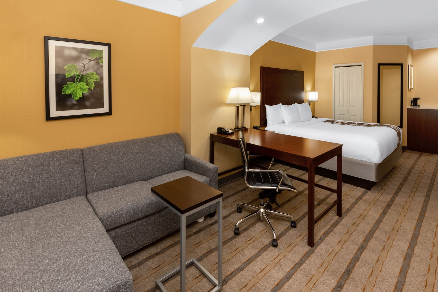 1 King Bed Deluxe Suite Room Layout
